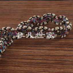 金銀絲波浪滌綸花邊 義烏國(guó)際商貿(mào)城中的非凡工藝